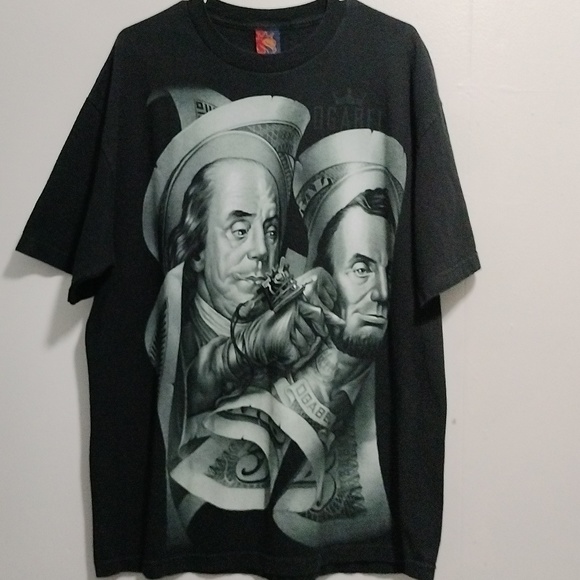 OG Abel Washington and Lincoln tee shirts size XL - Picture 1 of 16